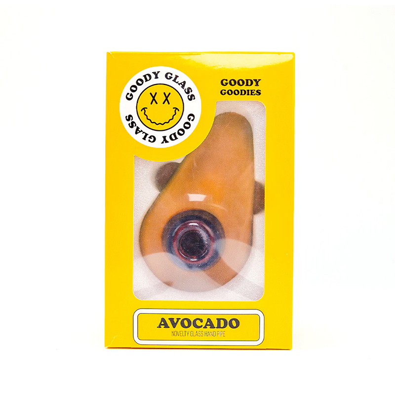 GOODY GLASS - AVOCADO HANDPIPE