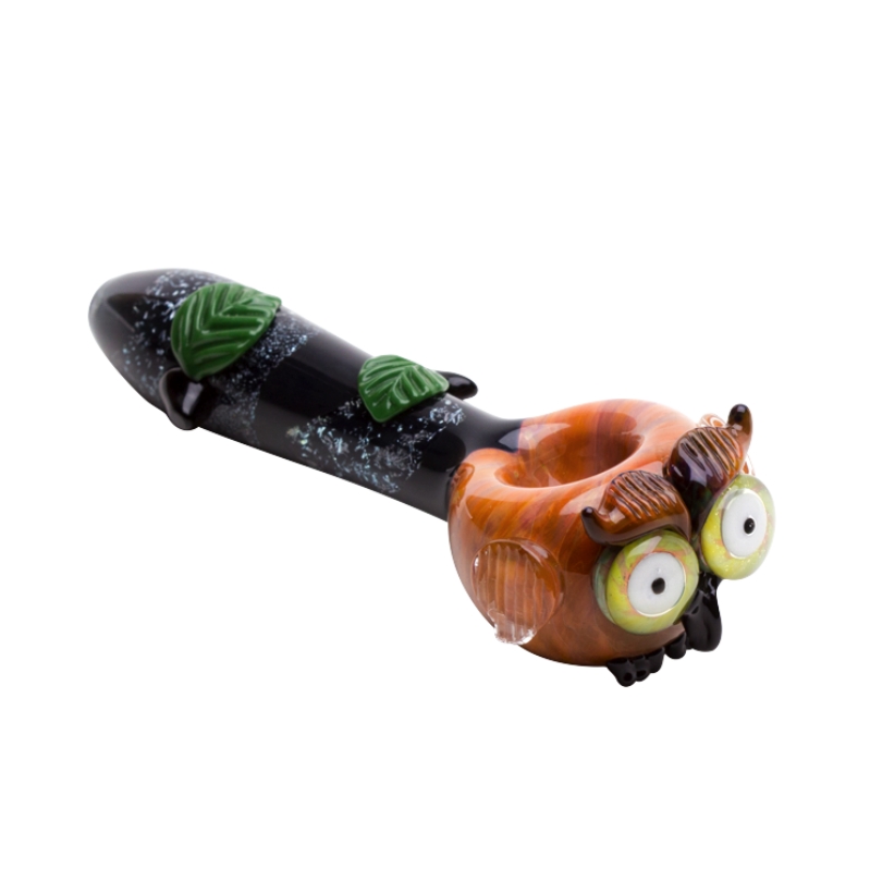 PIPA - SPOON PIPE - OWL - SMALL