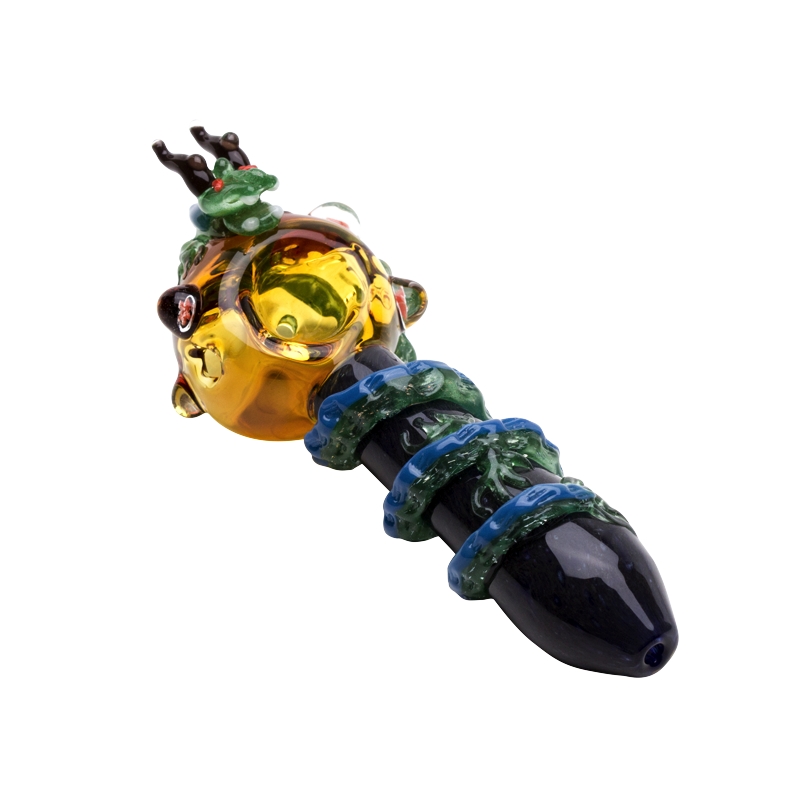 PIPA - SPOON PIPE - DRAGONS - SMALL