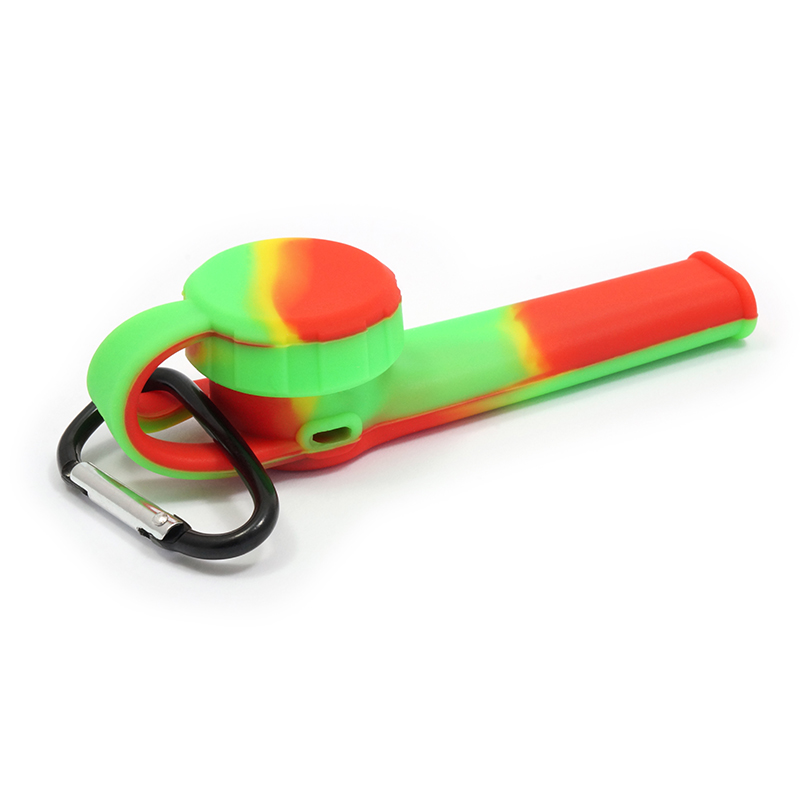 PIPA DE SILICONA CON LLAVERO