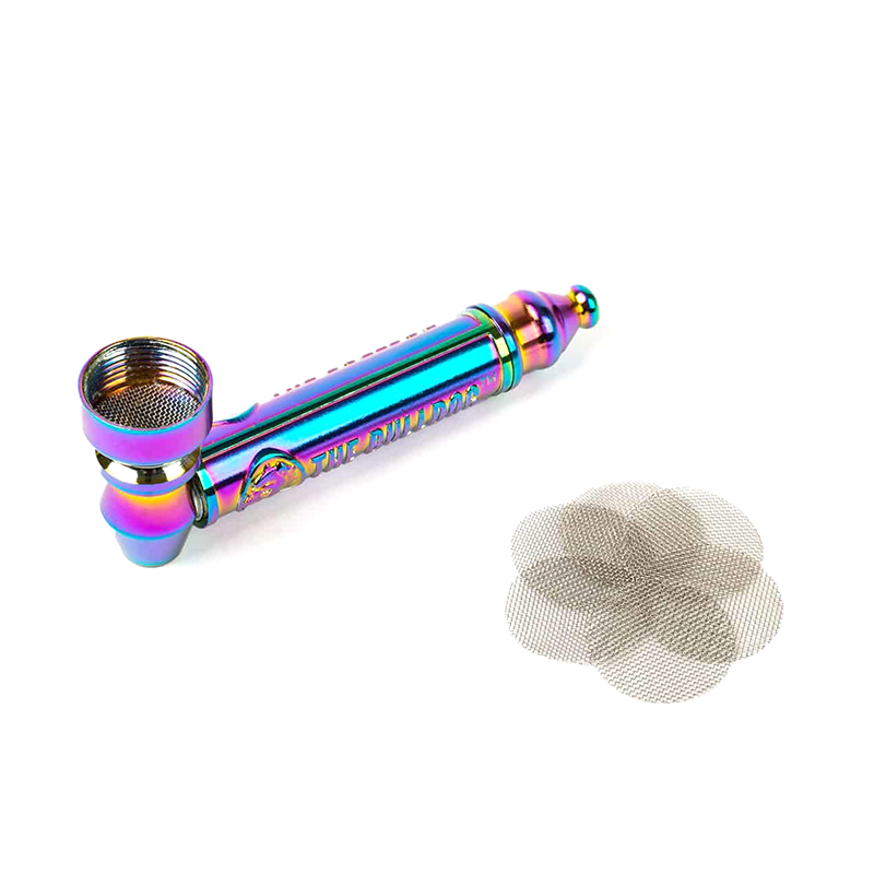 SET ARCOIRIS PIPA DE METAL THE BULLDOG