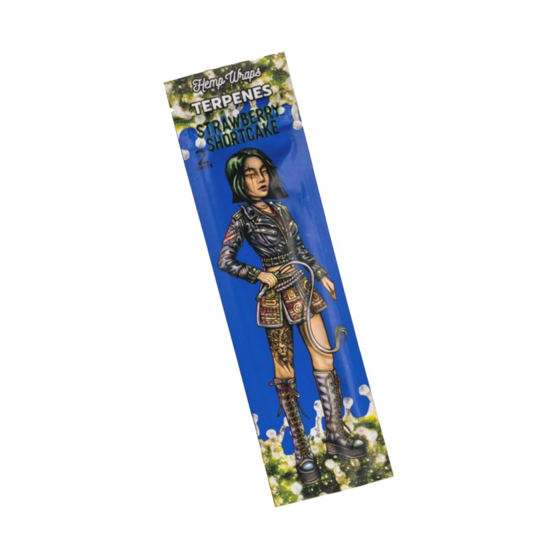 LION ROLLING CIRCUS HEMP WRAP TERPENES STRAWBERRY SHORT CAKE (DISPLAY 25 ENVELOPES)