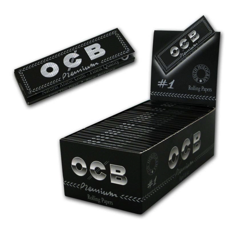 OCB PREMIUM Nº 1 SMOKING PAPER (50 BOOKLETS)