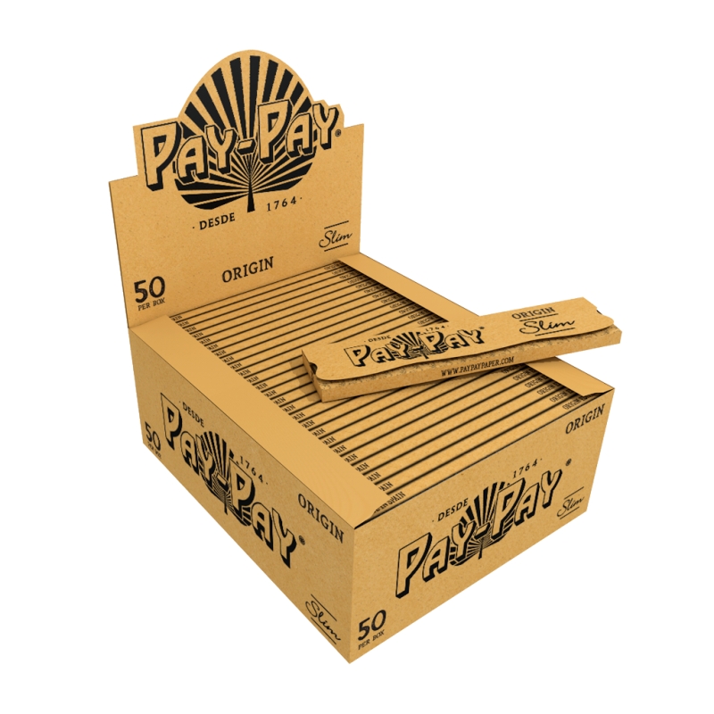 PAY-PAY ORIGIN SLIM PAPER (50 BOOKLET)