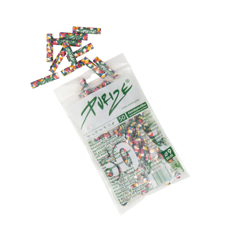 PURIZE REGULAR SIZE FILTERS (50 UNITS / BAG) ALL COLOURS