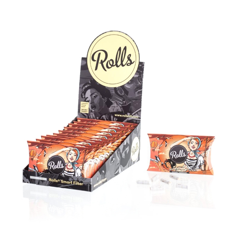 ROLLS 50 PACK 7MM - SHORTIES (DISPLAY 10 PACKS)