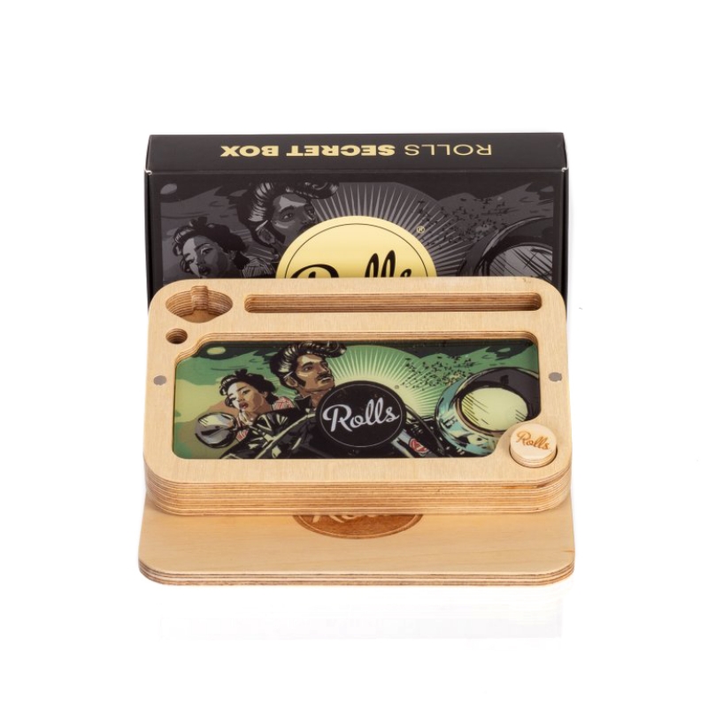 ROLLS SECRET BOX WITH DOUBLE BOTTOM