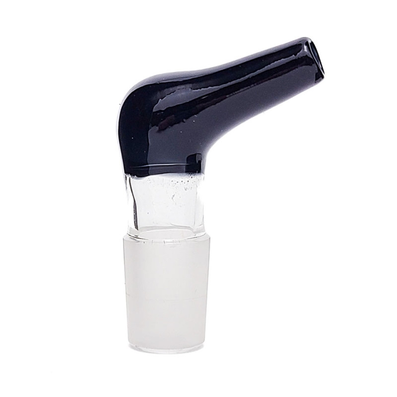 ELEV8 'OLD STYLE' WATER PIPE ADAPTER 19MM MALE (BLACK)