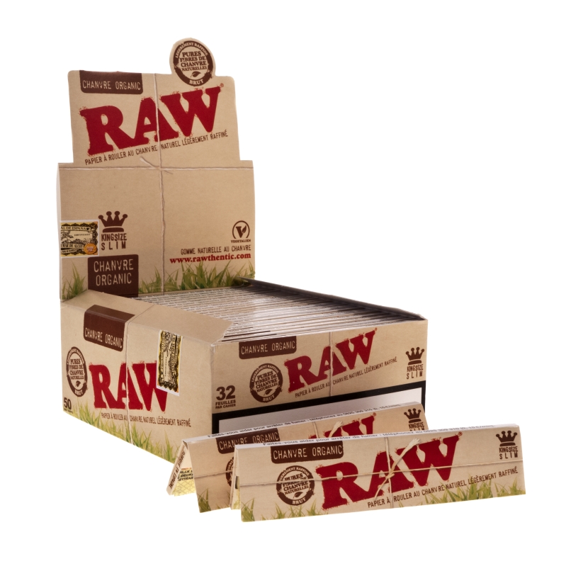 RAW KS SLIM ORGANIC (50 BOOKLETS)